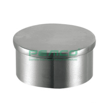 Casting Satin Finish 304 316 Stainless Steel Balustrade Round Tube Post End Cap Fittings